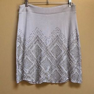 Kimchi Blue beaded mini skirt